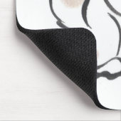 Tapis De Souris Chat chanceux Mousepad (Coin)