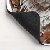 Tapis De Souris chat, chaton avec fleur (Coin)