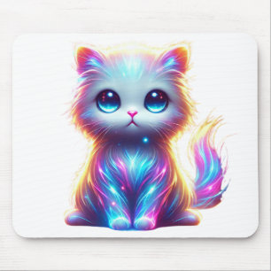 Tapis De Souris Chat coloré délice