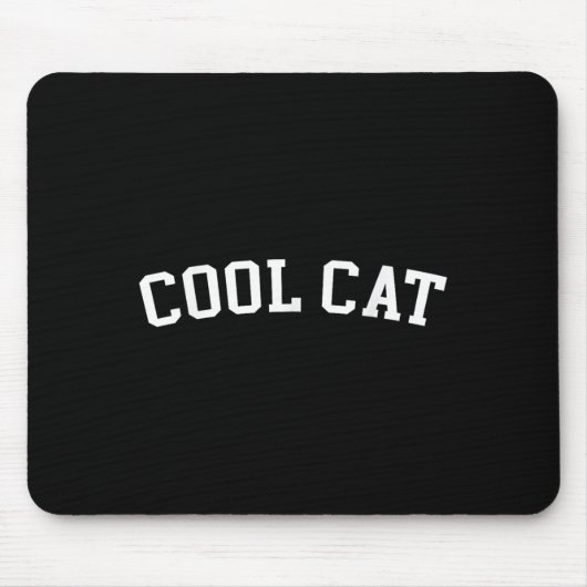 Tapis De Souris Chat cool (Devant)