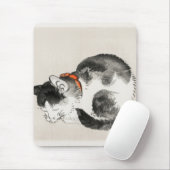 Tapis De Souris Chat couché (Avec souris)