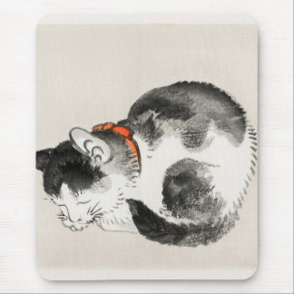 Tapis De Souris Chat couché