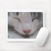 Tapis De Souris Chat couché (Avec souris)