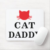 Tapis De Souris Chat Daddy Mousepad (Avec souris)