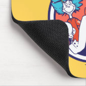 Tapis De Souris Chat dans le Casquette & Lab Tech One Lab Tech Two (Coin)