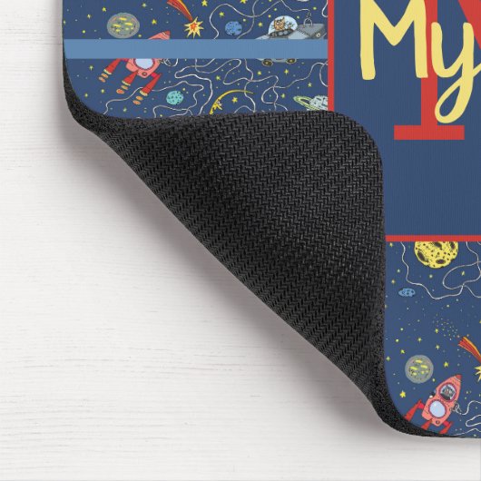 Tapis De Souris Chat dans l'espace (Coin)