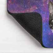 Tapis De Souris Chat dans l'espace extra-atmosphérique (Coin)