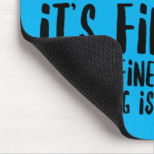 Tapis De Souris Chat d'anxiété stressé drôle (Coin)