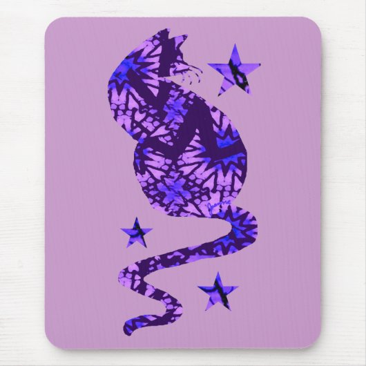 Tapis De Souris Chat de batik (Devant)
