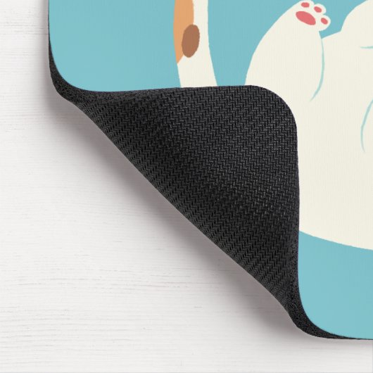 Tapis De Souris Chat de calicot (Coin)