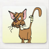 Tapis De Souris Chat de dessin (Devant)