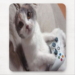 Tapis De Souris Chat de jeu mousepad