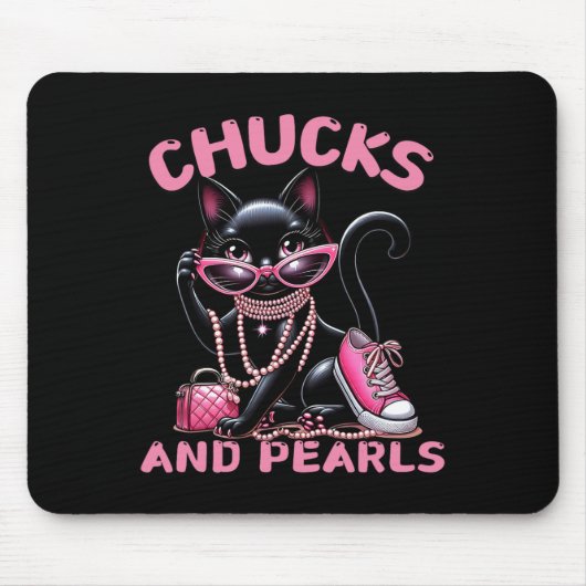Tapis De Souris Chat de mode (Devant)