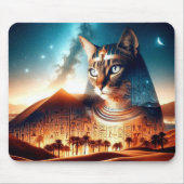 Tapis De Souris Chat de Pharaon du désert (Devant)
