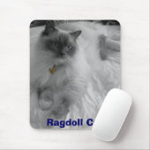 Tapis De Souris Chat de Ragdoll (Avec souris)