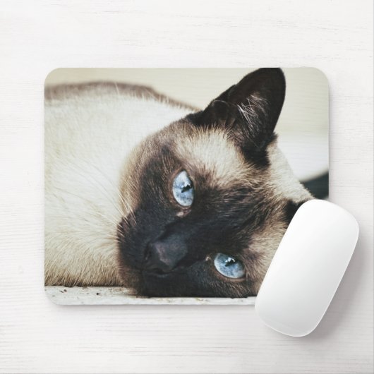 Tapis De Souris Chat de Siamese (Avec souris)