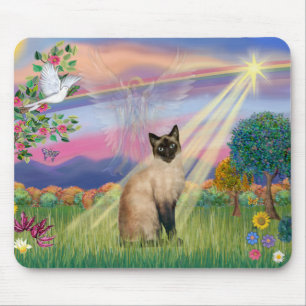 Tapis De Souris Chat de Siamese - Cloud Angel
