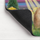 Tapis De Souris Chat de Siamese - Soleil d'automne (Coin)