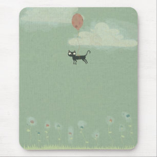 Tapis De Souris Chat de vol