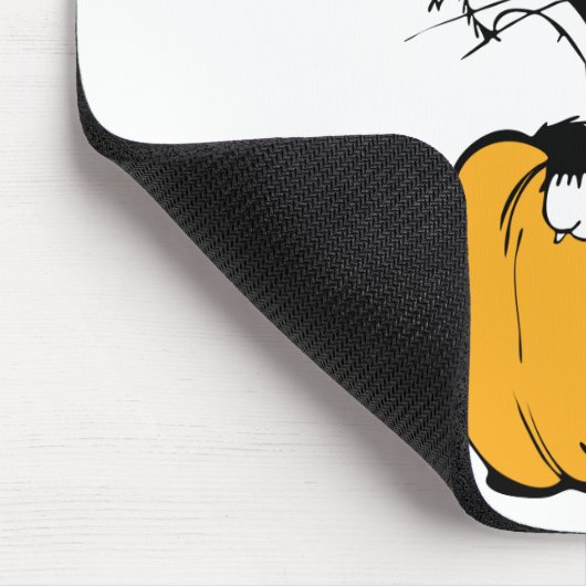 Tapis De Souris Chat d'Halloween (Coin)