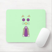 Tapis De Souris Chat doux (Avec souris)