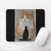 Tapis De Souris Chat drôle Mousepad (Avec souris)
