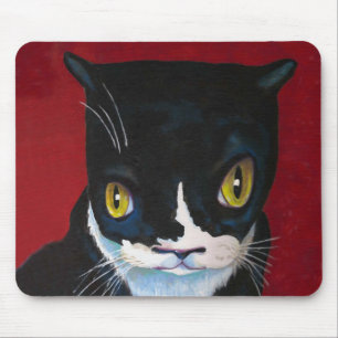 Tapis De Souris Chat drôle Mousepad