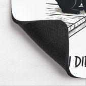 Tapis De Souris Chat drôle Oups je l'ai refait  (Coin)