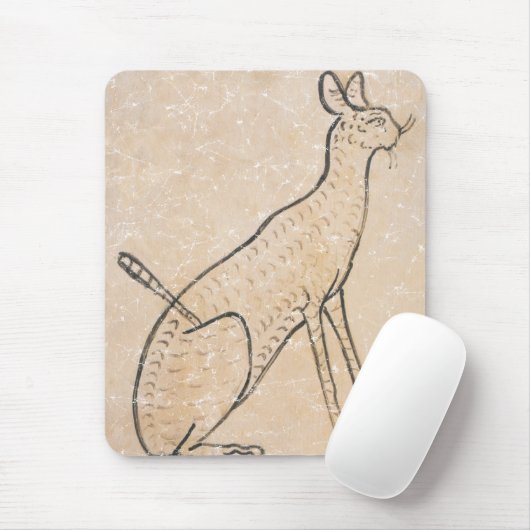 Tapis De Souris Chat égyptien (Avec souris)
