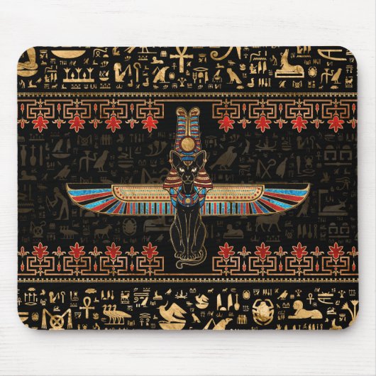 Tapis De Souris Chat égyptien - Bastet (Devant)