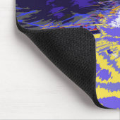 Tapis De Souris Chat en couleurs abstraites (Coin)