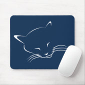 Tapis De Souris Chat endormi (Avec souris)