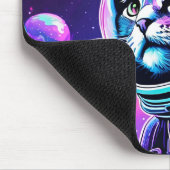 Tapis De Souris Chat espace cool - Plaque souris (Coin)