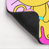 Tapis De Souris Chat et lucette Mousepad (Coin)