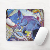 Tapis De Souris Chat et souris (Avec souris)