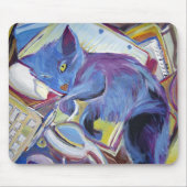 Tapis De Souris Chat et souris (Devant)