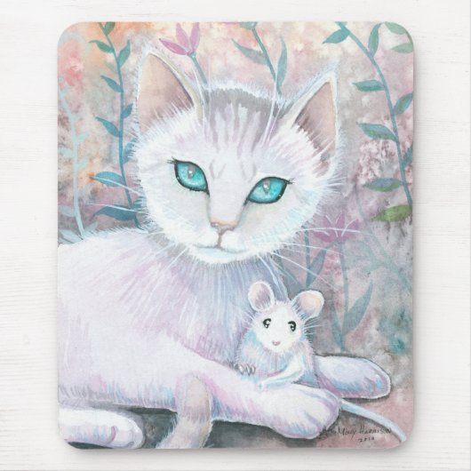 Tapis de souris Chat et Souris (Devant)