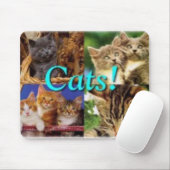Tapis De Souris chat et souris (Avec souris)