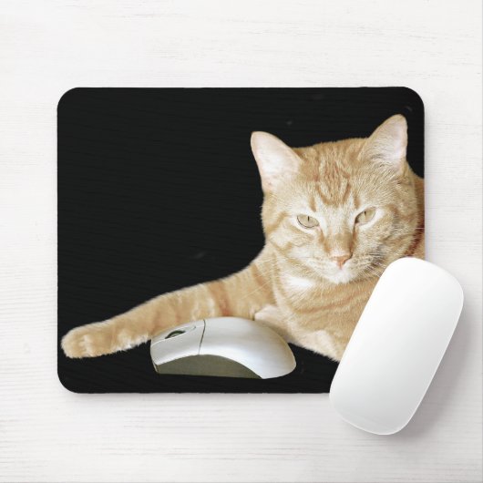 Tapis De Souris Chat et souris d'ordinateur (Avec souris)