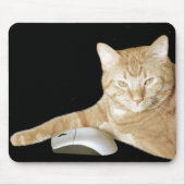Tapis De Souris Chat et souris d'ordinateur (Devant)