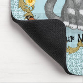 Tapis De Souris Chat et souris Mousepad (Coin)