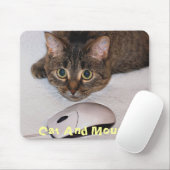 Tapis De Souris Chat et souris Mousepad (Avec souris)