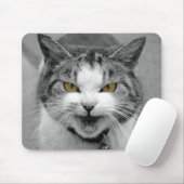 Tapis De Souris Chat fâché (Avec souris)
