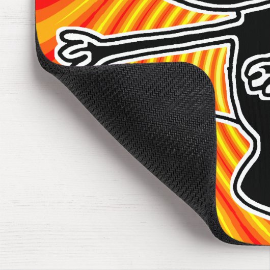 Tapis De Souris Chat Firekick Mousepad de Ninja (Coin)