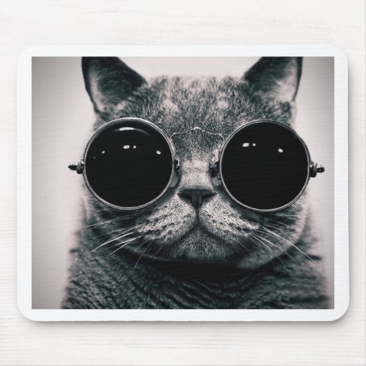 Tapis De Souris chat frais ! (Devant)
