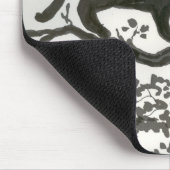 Tapis De Souris Chat frais dans l'arbre Mousepad (Coin)