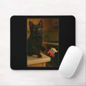 Tapis De Souris Chat Frapper Trump De La Table De Comptoir Ledge D (Avec souris)