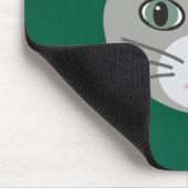 Tapis De Souris Chat gris (Coin)