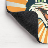 Tapis De Souris Chat Halloween Vintage (Coin)