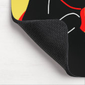 Tapis De Souris Chat Happy Cape Mousepad Simple Cute Kitty (Coin)